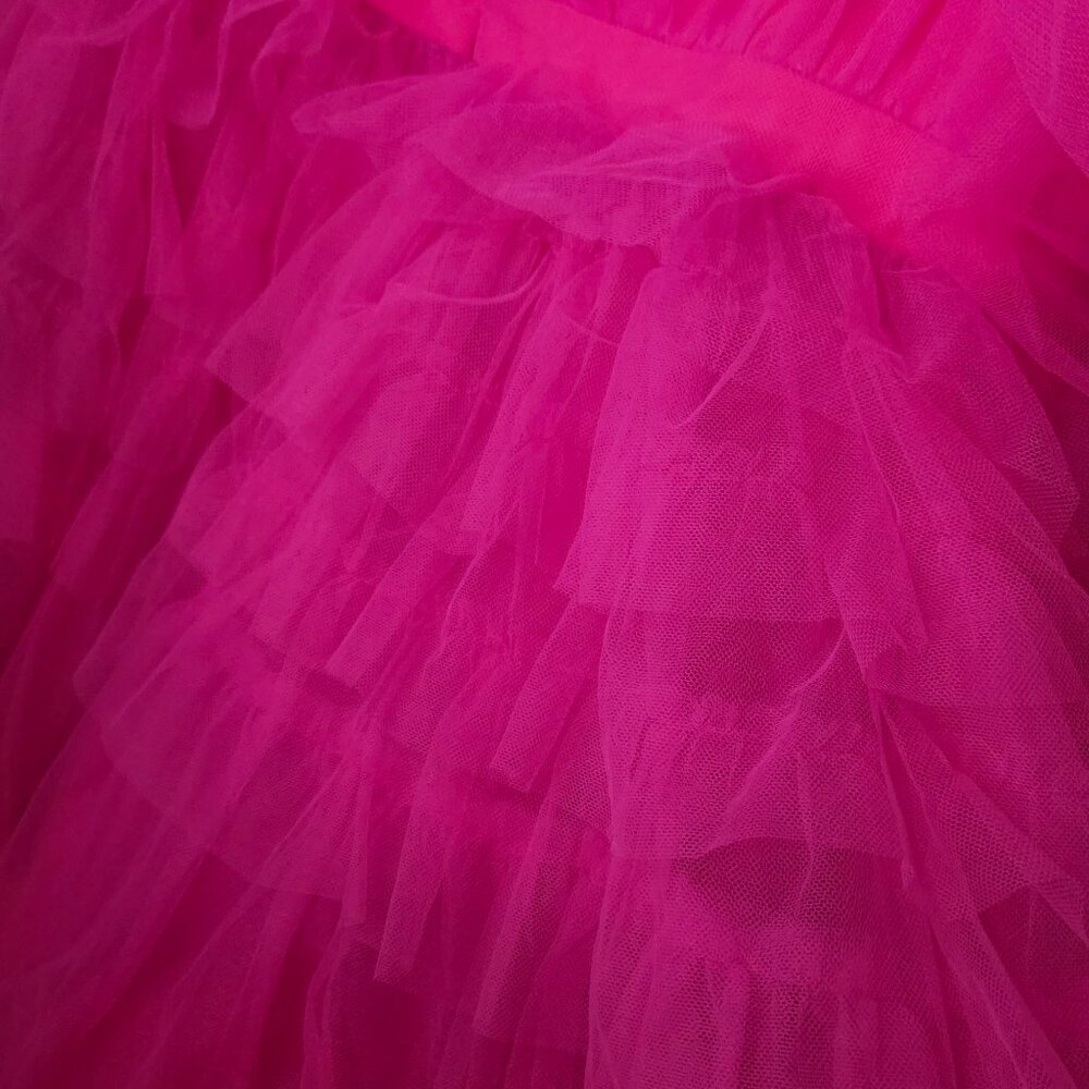 Ivy City Co Hot Pink Pixie Dress – 2X – Puff Sleeves – NWT - Picture 8 of 11
